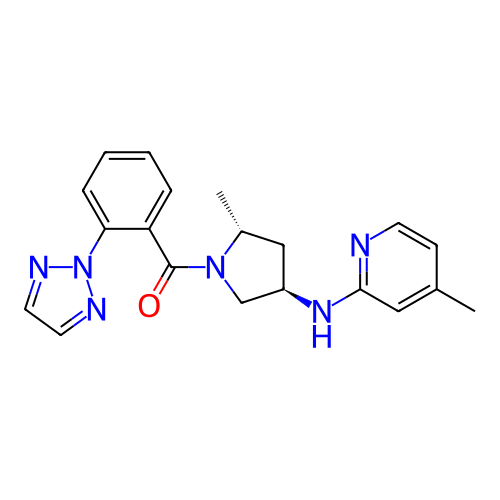 Chemical structure of BindingDB Monomer ID 307580