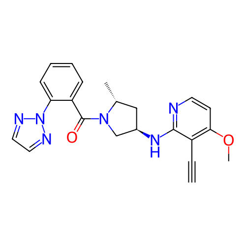 Chemical structure of BindingDB Monomer ID 307582