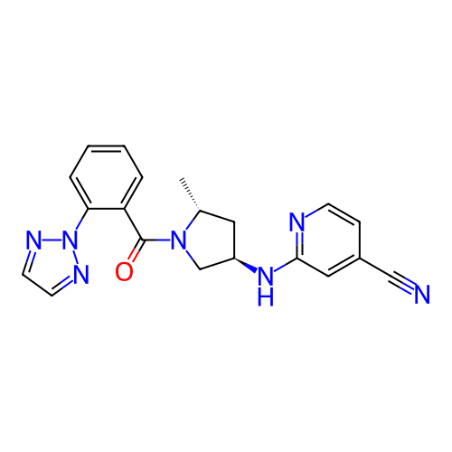 Chemical structure of BindingDB Monomer ID 307583