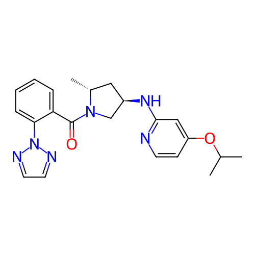 Chemical structure of BindingDB Monomer ID 307584