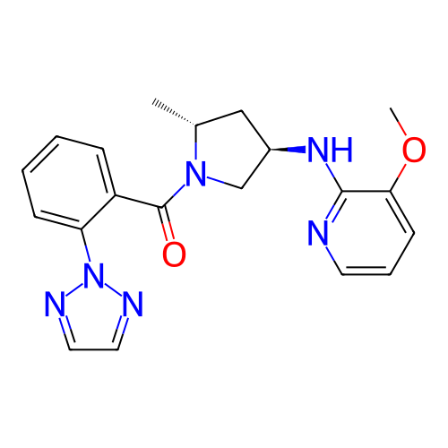 Chemical structure of BindingDB Monomer ID 307588