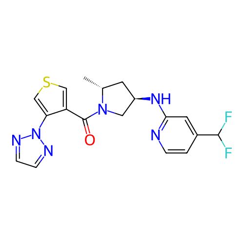 Chemical structure of BindingDB Monomer ID 307590