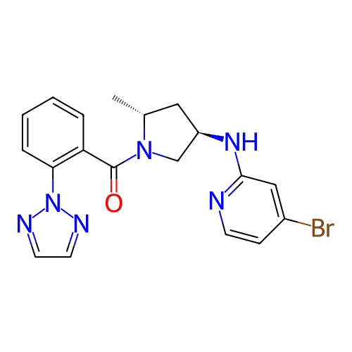 Chemical structure of BindingDB Monomer ID 307593