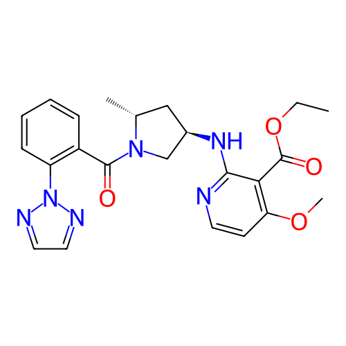 Chemical structure of BindingDB Monomer ID 307595