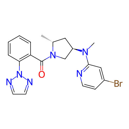 Chemical structure of BindingDB Monomer ID 307597