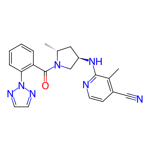 Chemical structure of BindingDB Monomer ID 307598