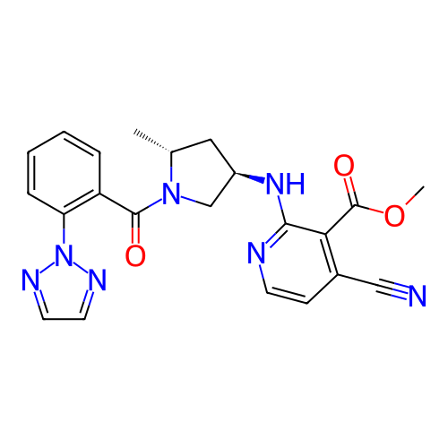 Chemical structure of BindingDB Monomer ID 307600