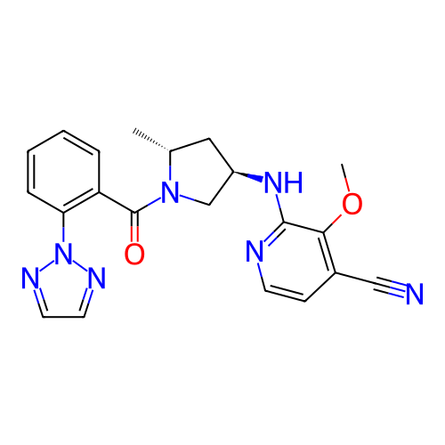 Chemical structure of BindingDB Monomer ID 307601