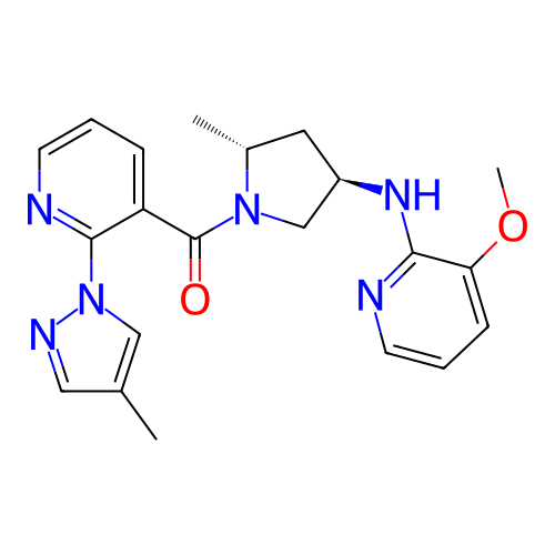 Chemical structure of BindingDB Monomer ID 307602