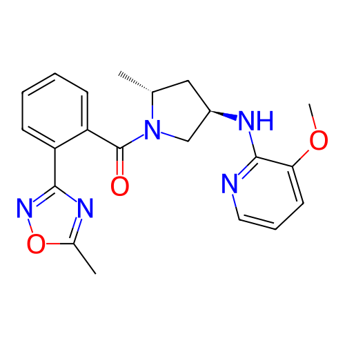Chemical structure of BindingDB Monomer ID 307603
