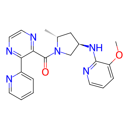 Chemical structure of BindingDB Monomer ID 307605