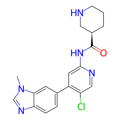 Chemical structure of BindingDB Monomer ID 307701