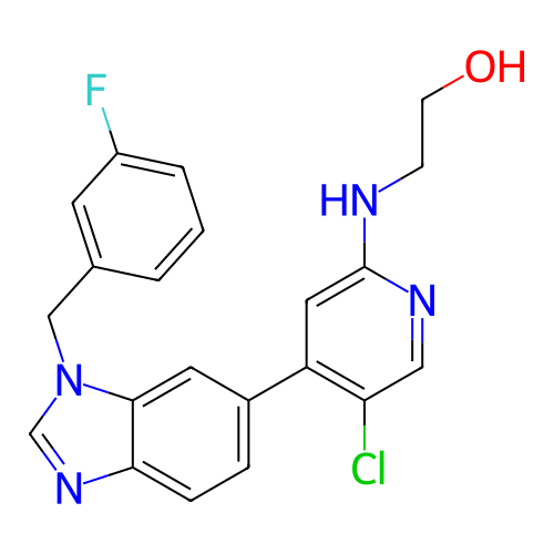 Chemical structure of BindingDB Monomer ID 307772