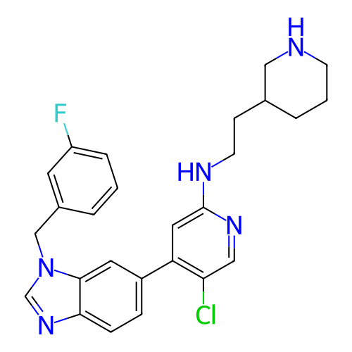 Chemical structure of BindingDB Monomer ID 307800