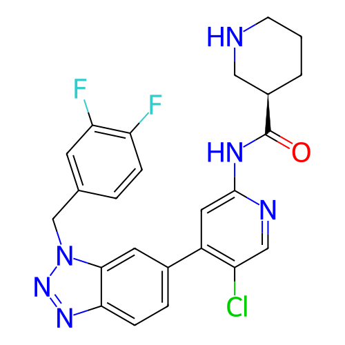 Chemical structure of BindingDB Monomer ID 307818