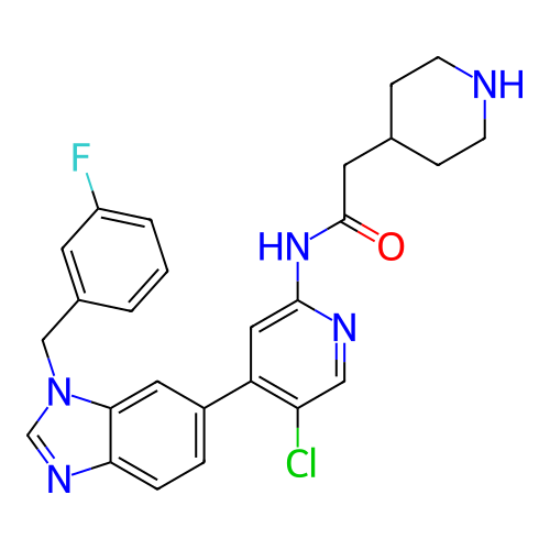Chemical structure of BindingDB Monomer ID 307833