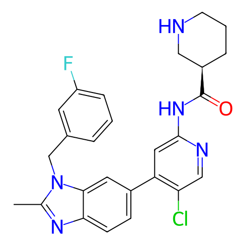 Chemical structure of BindingDB Monomer ID 307846