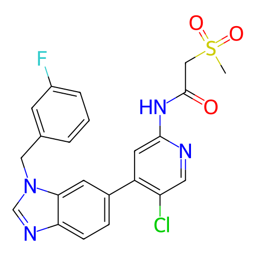 Chemical structure of BindingDB Monomer ID 307888