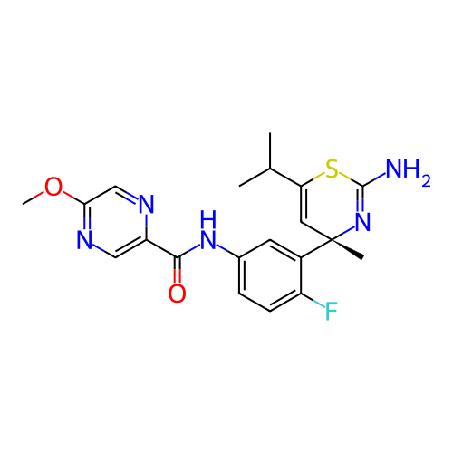 Chemical structure of BindingDB Monomer ID 308068