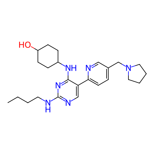 Chemical structure of BindingDB Monomer ID 308185