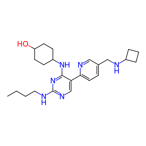 Chemical structure of BindingDB Monomer ID 308186