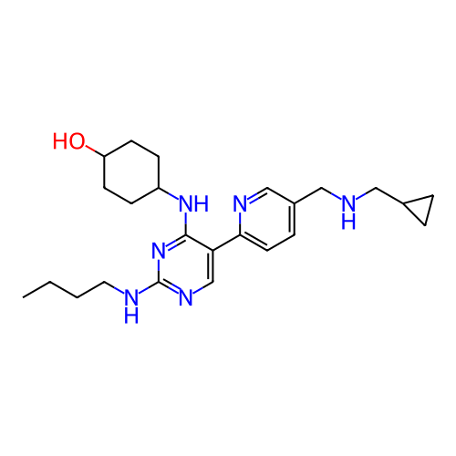 Chemical structure of BindingDB Monomer ID 308189