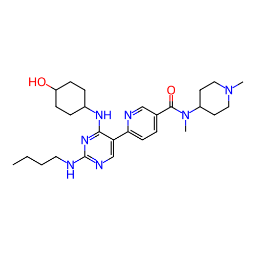 Chemical structure of BindingDB Monomer ID 308203