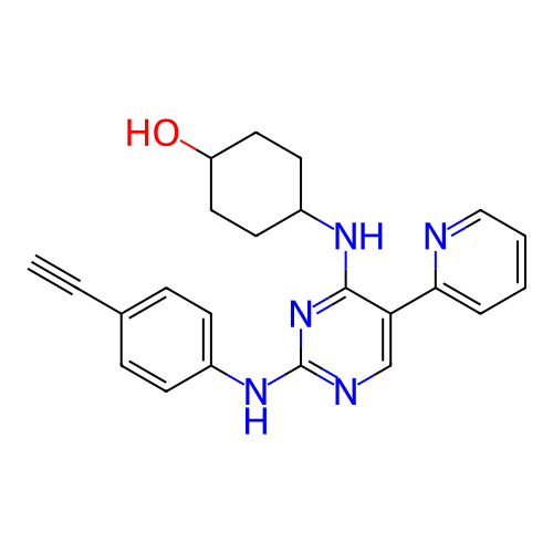 Chemical structure of BindingDB Monomer ID 308304