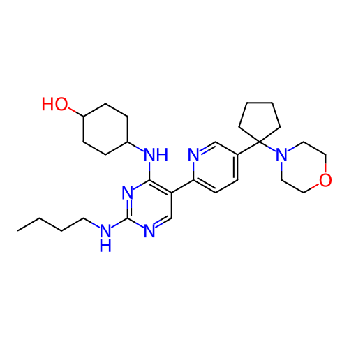 Chemical structure of BindingDB Monomer ID 308318