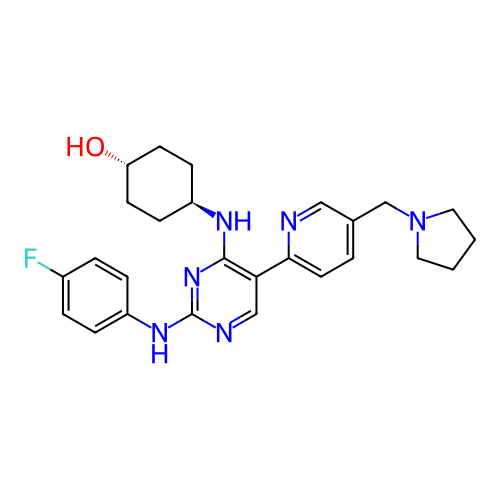 Chemical structure of BindingDB Monomer ID 308334