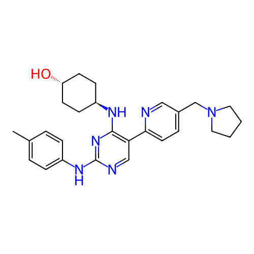 Chemical structure of BindingDB Monomer ID 308335