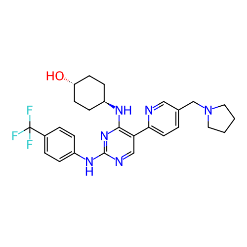 Chemical structure of BindingDB Monomer ID 308336