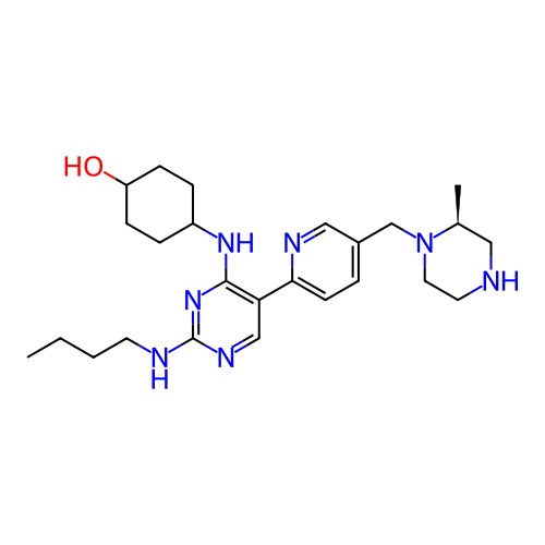 Chemical structure of BindingDB Monomer ID 308346
