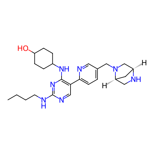 Chemical structure of BindingDB Monomer ID 308347