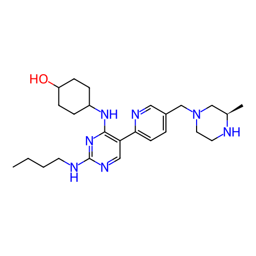 Chemical structure of BindingDB Monomer ID 308348