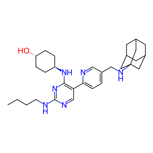 Chemical structure of BindingDB Monomer ID 308350