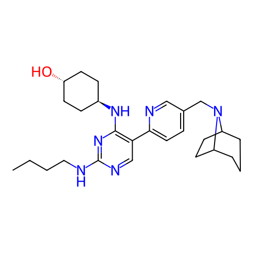 Chemical structure of BindingDB Monomer ID 308354