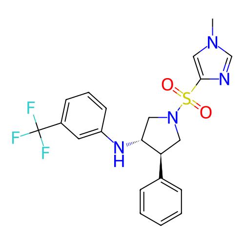 Chemical structure of BindingDB Monomer ID 308582