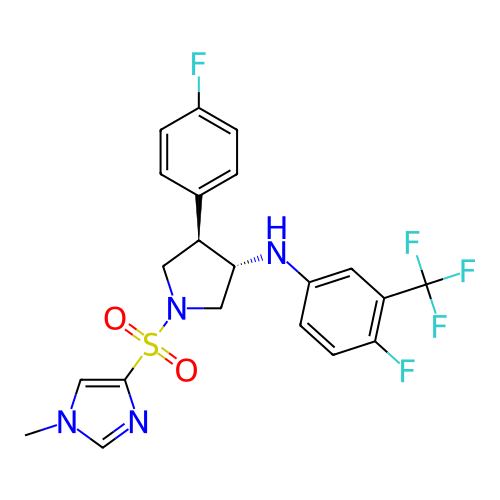Chemical structure of BindingDB Monomer ID 308645