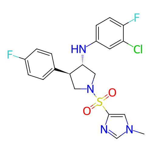 Chemical structure of BindingDB Monomer ID 308646