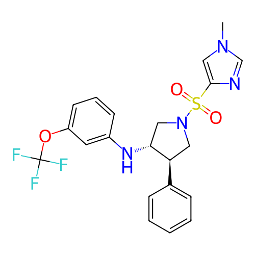 Chemical structure of BindingDB Monomer ID 308712