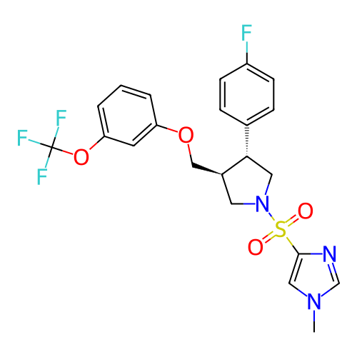 Chemical structure of BindingDB Monomer ID 308733