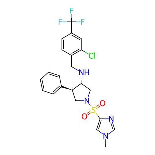 Chemical structure of BindingDB Monomer ID 308767