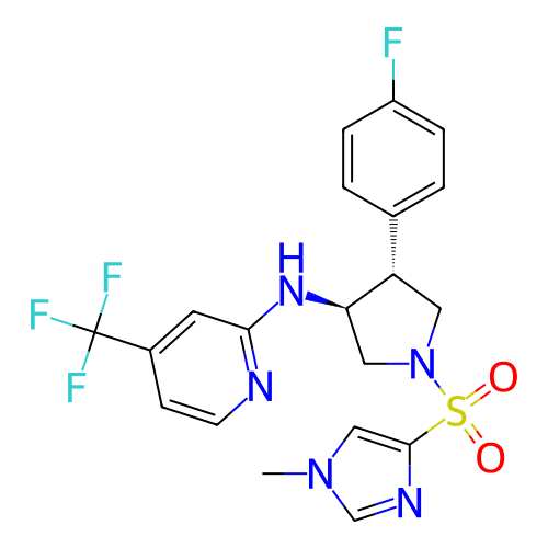 Chemical structure of BindingDB Monomer ID 308773