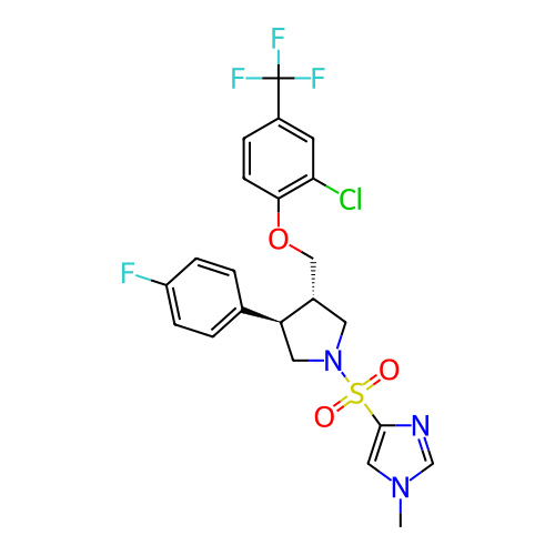 Chemical structure of BindingDB Monomer ID 308780