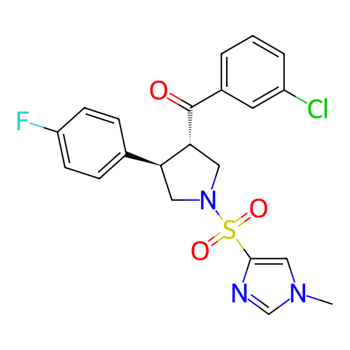 Chemical structure of BindingDB Monomer ID 308783