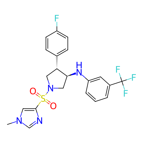 Chemical structure of BindingDB Monomer ID 308813