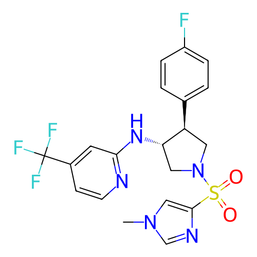 Chemical structure of BindingDB Monomer ID 308854