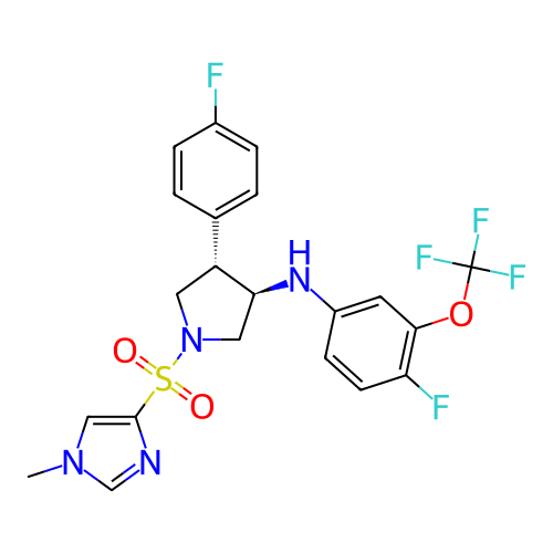 Chemical structure of BindingDB Monomer ID 309129