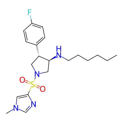 Chemical structure of BindingDB Monomer ID 309143